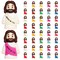 40PCS Little Jesus Figures, 10 Color Tiny Jesus Figurines in Bulk, Mini Jesus Figure Religious Gifts, Christian Mothers Day Teacher Appreciation Gifts for Kids Women Mom (40PCS)